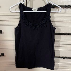 Kate Spade bow detail tank top